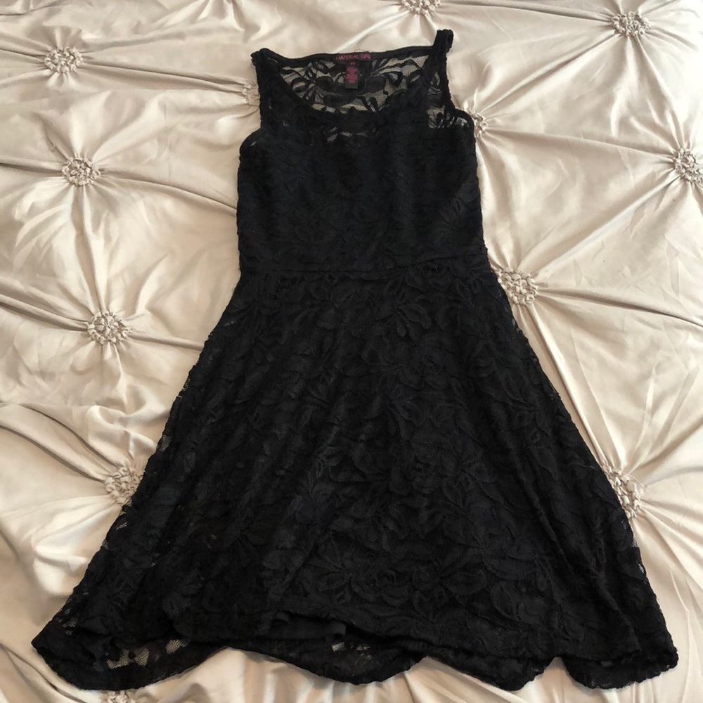 Lace little black dress